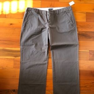 NWT Gap Grey Khakis size 8 ankle